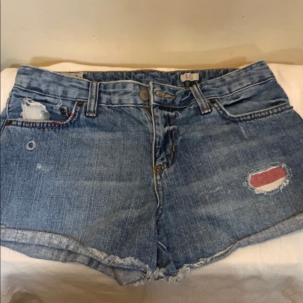 Ralph Lauren Short Jeans! With Cute Print On Back!